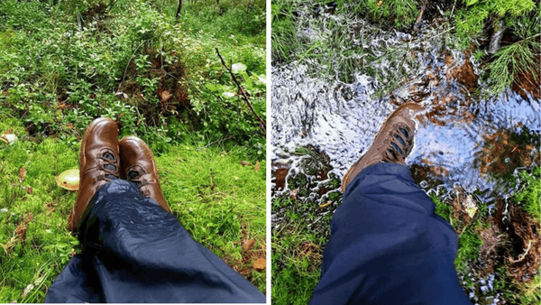 Paljasjalka -vaelluskengät kokemuksia - 25 km vaihtelevassa maastossa