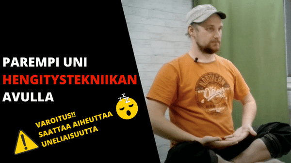 Uni - nuku hyvin hengitystekniikan avulla