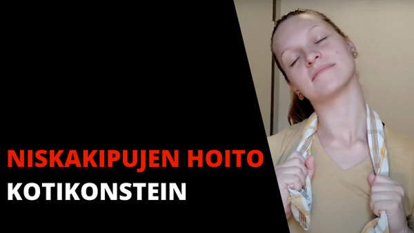 Niskakipu hoito kotikonstein