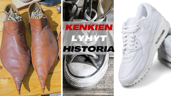 Kenkien "salattu" historia - muotia ja evoluutiota