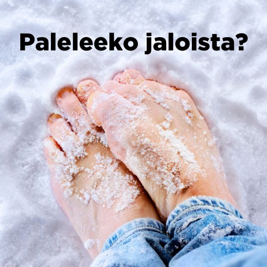 Kylmät jalat ja paljasjalkakengät - fysioterapeutin vinkit paleleville varpaille