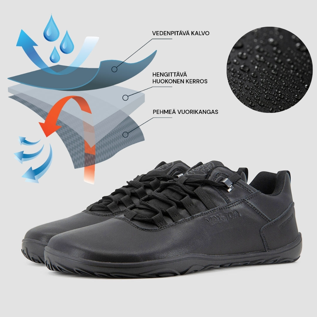 Vaistoa Suisto -paljasjalkavaelluskengät