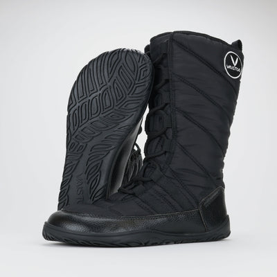 Vaistoa Hanki Paljasjalkakengat Pitkavartiset Talvisaappaat Musta Design From Finland 1