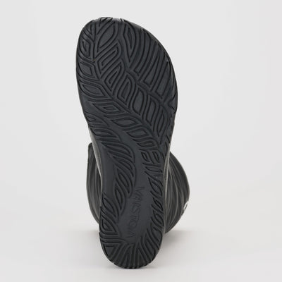 Vaistoa Hanki Paljasjalkakengat Pitkavartiset Talvisaappaat Musta Pitava Pohjan Kuviointi