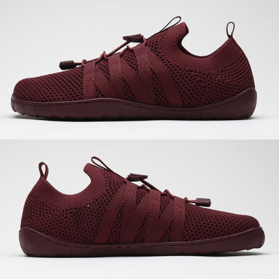 Vaistoa Riemu Adults Burgundi Tasainen Zero Drop Pohja Ilman Kantakorkoa