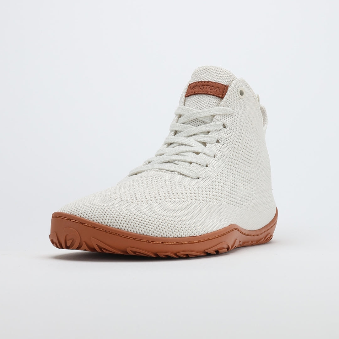 vaistoa iloa mid paljasjalkakengat korkeavartiset tennarit luonnonvalkoinen etuviisto yksi kenka