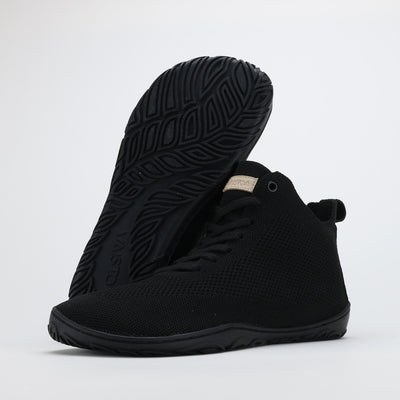 vaistoa iloa mid paljasjalkakengat korkeavartiset tennarit musta design from finland