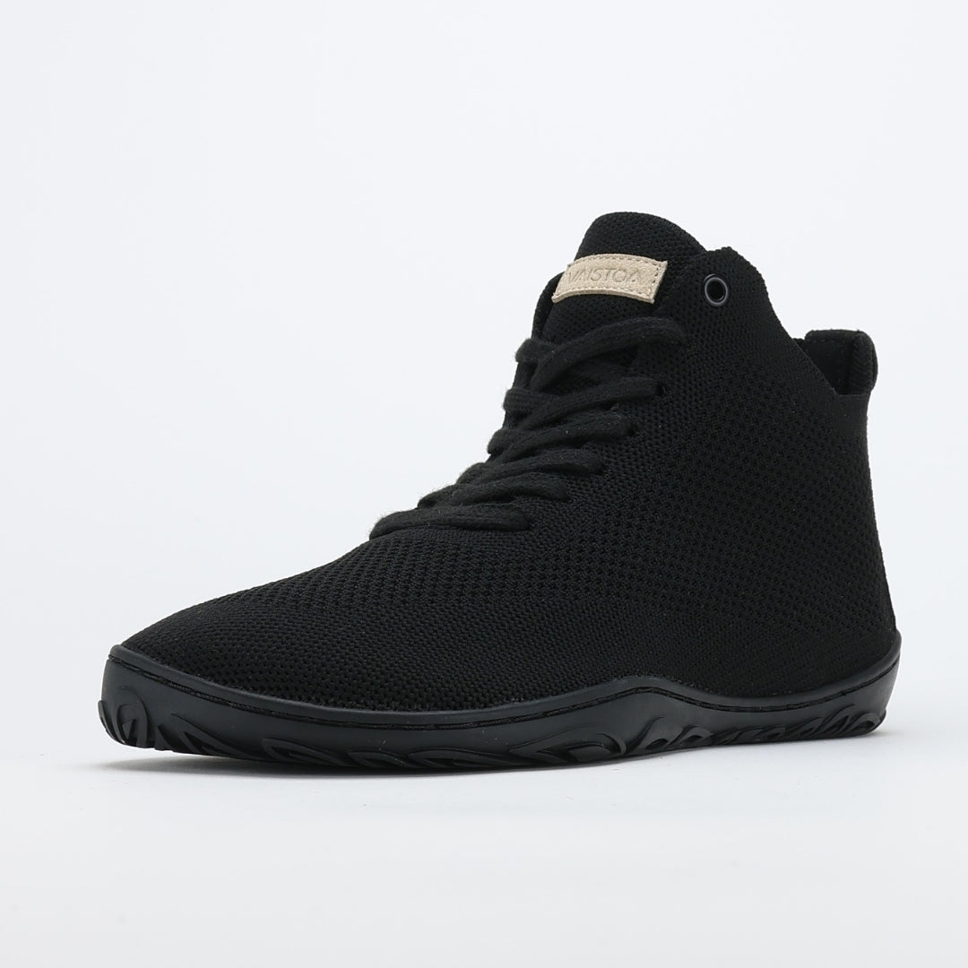 vaistoa iloa mid paljasjalkakengat korkeavartiset tennarit musta etuviisto yksi kenka