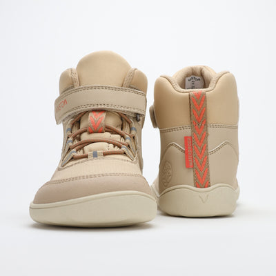 vaistoa kaste vedenpitavat lasten paljasjalkakengat beige edesta takaa