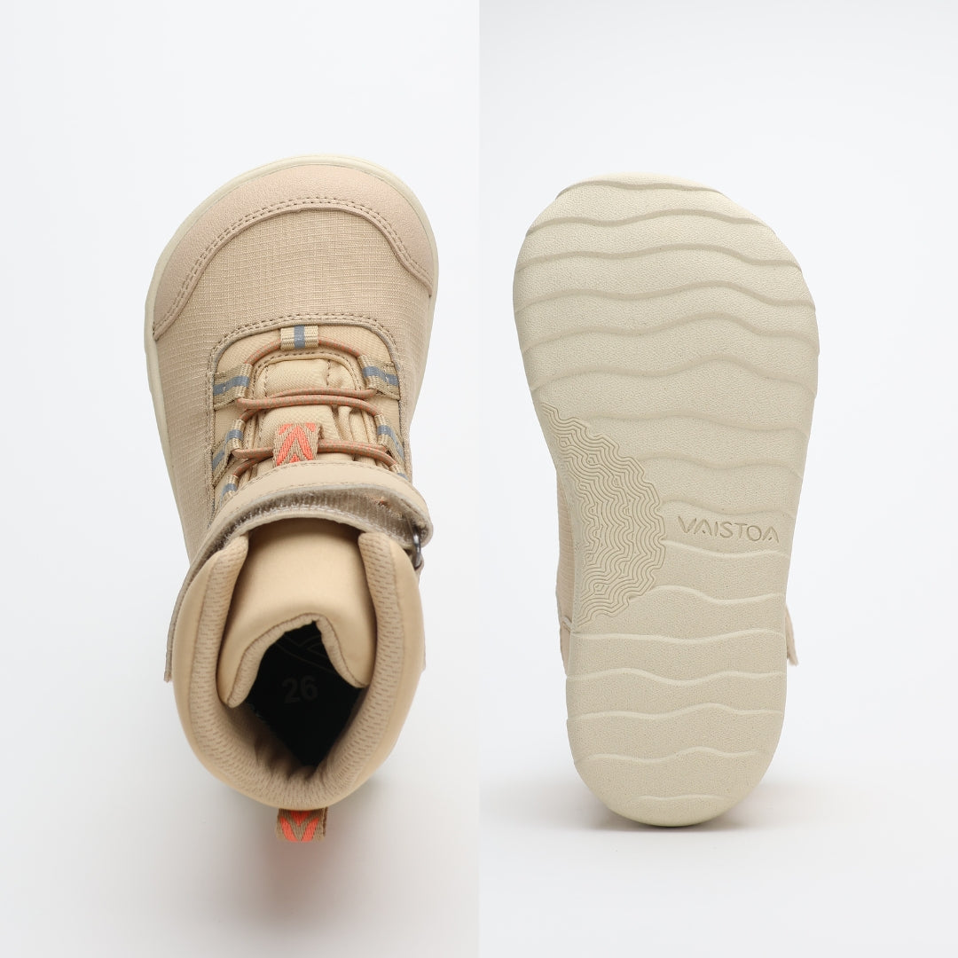 vaistoa kaste vedenpitavat lasten paljasjalkakengat beige levea jalan muotoinen varvastila