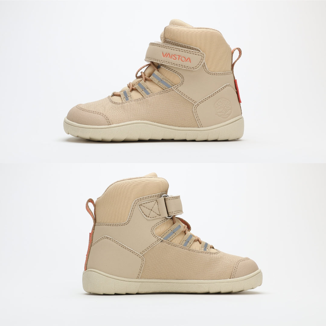 vaistoa kaste vedenpitavat lasten paljasjalkakengat beige tasainen zero drop pohja lateraali mediaali