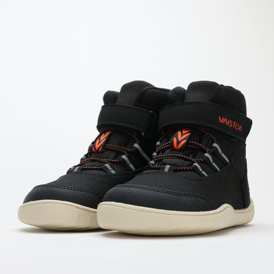 vaistoa kaste vedenpitavat lasten paljasjalkakengat musta kenkapari etuviisto