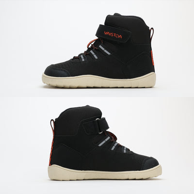 vaistoa kaste vedenpitavat lasten paljasjalkakengat musta tasainen zero drop pohja lateraali mediaali