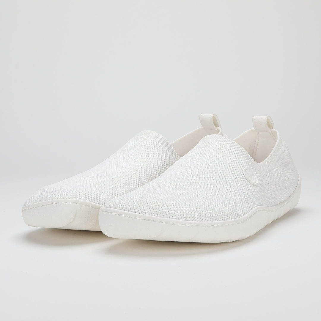 vaistoa lempea 2 slip on paljasjalkakengat valkoinen kenkapari etuviisto