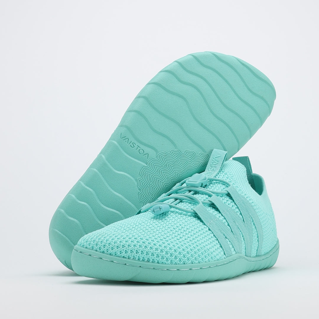 vaistoa riemu aikuisten slip on paljasjalkakengat minttu design from finland