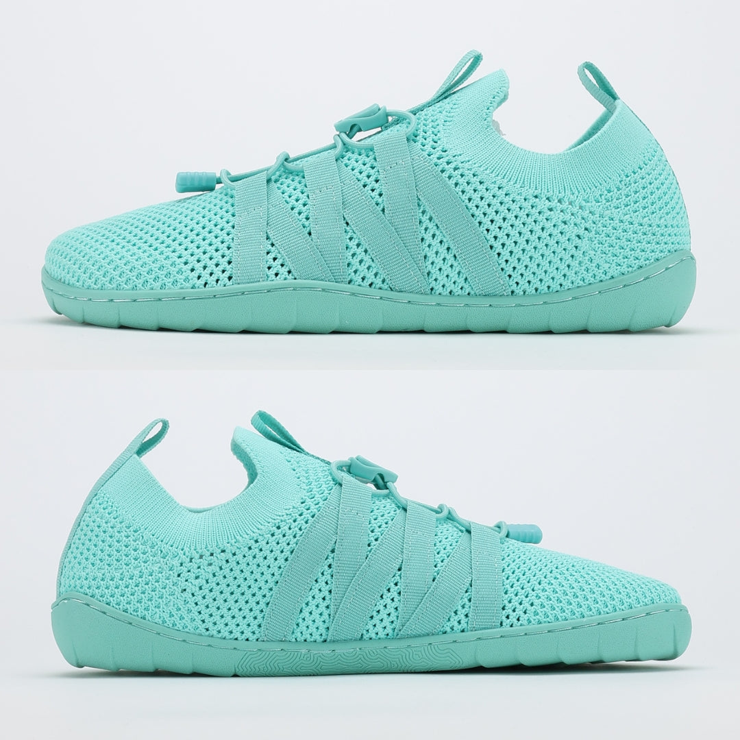 vaistoa riemu aikuisten slip on paljasjalkakengat minttu tasainen pohja ilman kantakorkoa