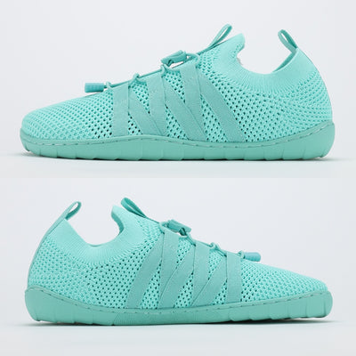 vaistoa riemu aikuisten slip on paljasjalkakengat minttu tasainen pohja ilman kantakorkoa