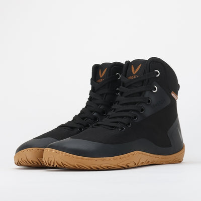 vaistoa tuohi paljasjalkaretkeilykengät mustat kenkäpari etuviisto