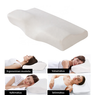 Niskatyyny - parempi nukkumisergonomia