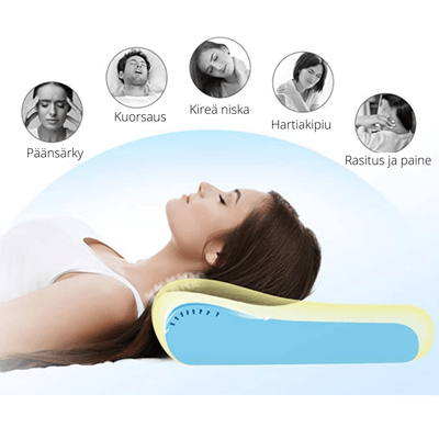 Niskatyyny - parempi nukkumisergonomia